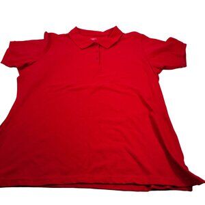 French Toast Women's Size XL Short Sleeve Sport Polo Academy Sports Outdoor Red